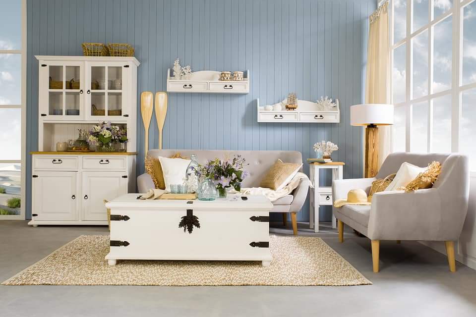 aranżacja-salon-białe-meble