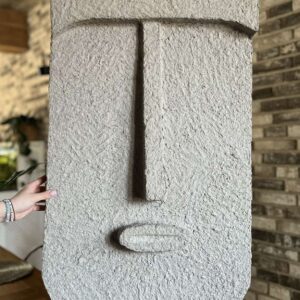 płaskorzeźba moai, dekoracja